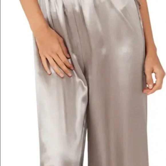 Free People Shimmering Champagne Jumpsuit